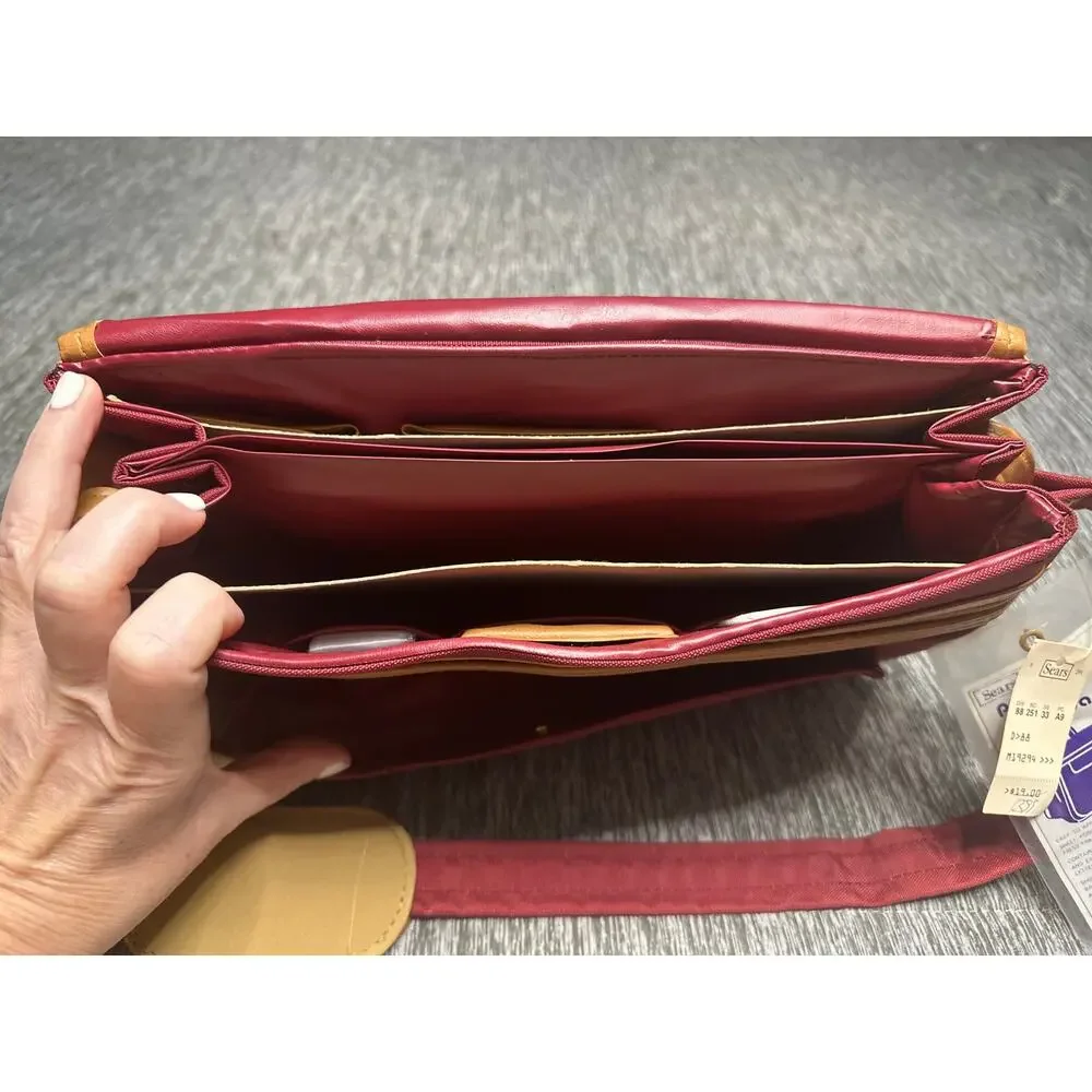Vintage 1970 Sears Perfect Bag II New With Tags and Accessories Travel Vacation